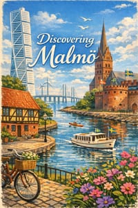 Discovering Malmö cover