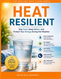 Heat resilient: Stay cool, sleep better, beat summer fatigue and protect your energy during hot weather cover