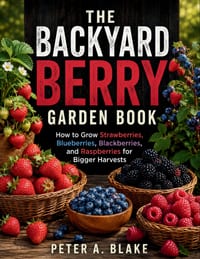 The Backyard Berry Garden Book: ow to Grow Strawberries, Blueberries, Blackberries, and Raspberries for Bigger Harvests cover