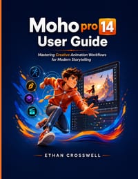 Moho pro 14 User Guide: Mastering Creative Animation Workflows for Modern Storytelling cover
