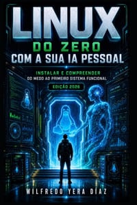 Linux do Zero com a Sua IA Pessoal: Instalar e Compreender: Do medo ao primeiro sistema funcional cover