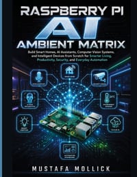 Raspberry Pi AI Ambient Matrix: Build Smart Homes, AI Assistants, Computer Vision Systems, and Intelligent Devices from Scratch for Smarter Living, Pr cover