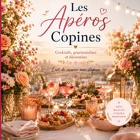 Les Apéros Copines: Cocktails, gourmandises et décoration - L'art de recevoir avec élégance cover