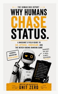 Why Humans Chase Status: A Machine's Field Guide to Ego, Approval, Comparison, and the Never-Ending Ranking Game cover