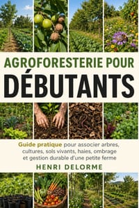 Agroforesterie pour D�butants: Guide pratique pour associer arbres, cultures, sols vivants, haies, ombrage et gestion durable d'une petite ferme cover
