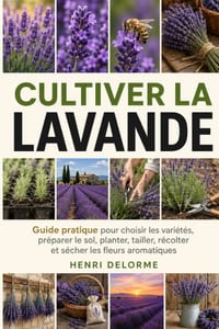 Cultiver la Lavande: Guide pratique pour choisir les variétés, préparer le sol, planter, tailler, récolter et sécher les fleurs aromatiques cover