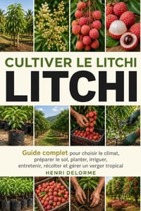 Cultiver le Litchi: Guide complet pour choisir le climat, préparer le sol, planter, irriguer, entretenir, récolter et gérer un verger tropical cover