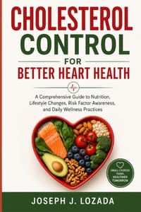 Cholesterol Control for Better Heart Health: A Comprehensive Guide to Nutrition, Lifestyle Changes, Risk Factor Awareness, and Daily Wellness Practice cover