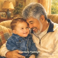 Grandpa's Flashlight: A Children's Book about loss cover