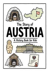 The Story of Austria - A History Book for Kids: A Fun, Educational, and Illustrated Journey Through Austrian History for Children and Curious Minds cover