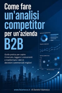 Come fare un'analisi competitor per un'azienda B2B: Guida pratica per capire il mercato, leggere i concorrenti e trasformare i dati in decisioni comme cover