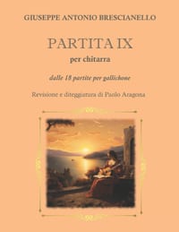 PARTITA IX per chitarra: dalle 18 partite per gallichone cover