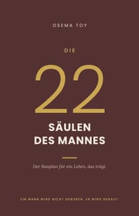 Die 22 Säulen des Mannes: Der Bauplan für ein Leben, das trägt cover