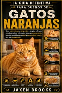 La Guía Definitiva Para Dueños de Gatos Naranjas: Cómo criar, entrenar y comprender a los gatos pelirrojos: consejos prácticos, información sobre su c cover
