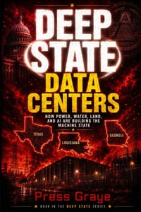 Deep State Data Centers: How Power, Water, Land, and AI are building the Machine State. cover
