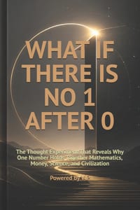 What If There Is No 1 After 0: The Thought Experiment That Reveals Why One Number Holds Together Mathematics, Money, Science, and Civilization cover