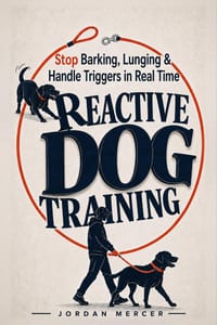 Reactive Dog Training for Everyday Walks: How to Stop Barking and Lunging, Build Calm Recovery, and Handle Triggers in Real Time cover