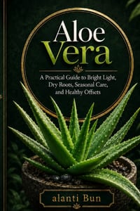 Aloe Vera: A Practical Guide to Bright Light, Dry Roots, Seasonal Care, and Healthy Offsets cover