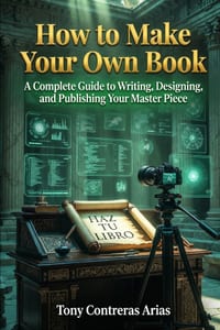 How to Make your Own Book: A Complete Guide to Writing, Designing, and Publishing Your First Book cover