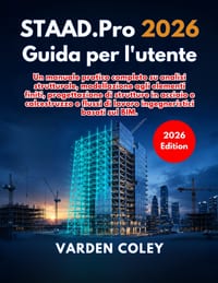 STAAD.Pro 2026 Guida per l'utente cover