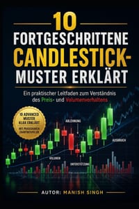 10 fortgeschrittene Candlestick-Muster erklärt: Ein praktischer Leitfaden zum Verständnis des Preis- und Volumenverhaltens cover