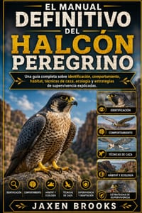 El Manual Definitivo del Halcón Peregrino: Una guía completa sobre identificación, comportamiento, hábitat, técnicas de caza, ecología y estrategias d cover