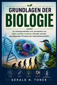Grundlagen Der Biologie: Ein Anfängerleitfaden zum Verständnis von Zellen, Genetik, Evolution, Ökologie und den grundlegenden Prinzipien der Lebenswis cover