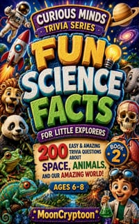 Fun Science Facts for Little Explorers: 200 Easy & Amazing Trivia Questions About Space, Animals, and Our Amazing World! cover