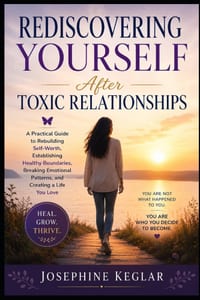 Rediscovering Yourself After Toxic Relationships: A Practical Guide to Rebuilding Self-Worth, Establishing Healthy Boundaries, Breaking Emotional Patt cover