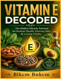 Vitamin E Decoded: The Hidden Miracle Nutrient for Radiant Health, Glowing Skin & Lasting Vitality cover
