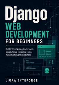 Django Web Development for Beginners: Build Python Web Applications with Models, Views, Templates, Forms, Authentication, and Deployment cover
