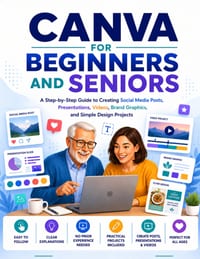 Canva for Beginners and Seniors cover