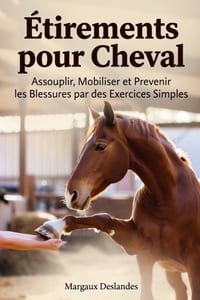 ÉTIREMENTS POUR CHEVAL Assouplir, Mobiliser et Prévenir les Blessures par des Exercices Simples: Stretching, Renforcement du Dos et Programmes pour la cover