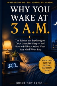 Why You Wake at 3 A.M.: The Science and Psychology of Deep, Unbroken Sleep - and How to Fall Back Asleep When Your Mind Won't Stop cover