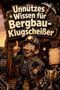 Unnützes Wissen für Bergbau-Klugscheißer: Kuriose & witzige Fakten als Geschenk für Bergmänner cover