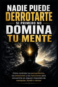 Nadie Puede Derrotarte Si Primero No Domina Tu Mente: Cómo controlar tus pensamientos, tus emociones y tus reacciones para convertirte en alguien impo cover