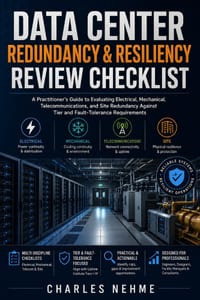 Data Center Redundancy & Resiliency Review Checklist: A Practitioner's Guide to Evaluating Electrical, Mechanical, Telecommunications, and SiteRedunda cover