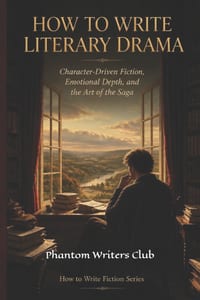How to Write Literary Drama: Character-Driven Fiction, Emotional Depth, and the Art of the Saga cover