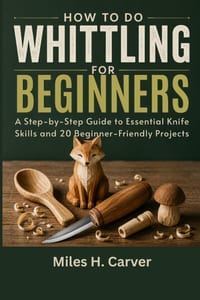 How to Do Whittling for Beginners: A Step-by-Step Guide to Essential Knife Skills and 20 Beginner-Friendly Projects cover