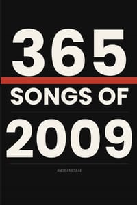 365 Songs of 2009 cover