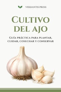 Cultivo del ajo: Guía práctica para plantar, cuidar, cosechar y conservar cover