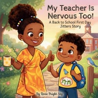 My Teacher Is Nervous Too!: A Back to School First Day Jitters Story - The Secret Your Teacher Never Told You Ages 4-7 cover