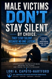 Male Victims Don't Stay Silent By Choice. They Stay Silent Because No One Listens: Understanding Abuse, Trauma, Shame, and the Hidden Cost of Disbelie cover