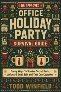HR Approved Office Holiday Party Survival Guide: Funny Ways To Survive Secret Santa, Awkward Small Talk and That One Coworker cover