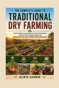 The Complete Guide to Traditional Dry Farming: Practical Water-Saving Methods, Ancient Soil Wisdom, and Rain-Fed Growing Strategies for PRODUCTIVE VEG cover
