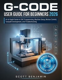 G-Code User Guide for Beginners 2026: An In-Depth Guide to CNC Programming, Machine Setup, Motion Control, Toolpath Development, and Troubleshooting cover