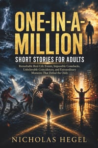 One-in-a-Million Short Stories for Adults: Remarkable Real-Life Events, Impossible Comebacks, Unbelievable Coincidences, and Extraordinary Moments Tha cover