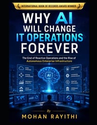 Why AI Will Change IT Operations Forever: The End of Reactive Operations and the Rise of Autonomous Enterprise Infrastructure cover