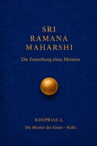 SRI RAMANA MAHARSHI - Die Meister des Einen: Die Entstehung eines Meisters cover