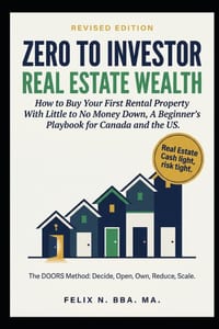 Zero to Investor: Real Estate Wealth: Acquire Properties with Little to No Money Down for Beginners cover